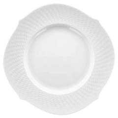 Waves Relief Dinner Plate
