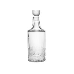 Pebbles Clear Whisky Decanter