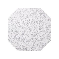 Baccarat X Kim Seybert Shattered Placemat, Clear/Silver - Set of 4 (D)