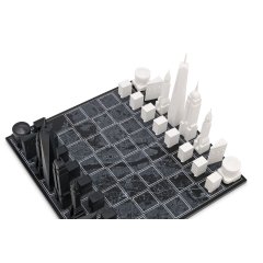 The New York City Chess Set - Acrylic Edition