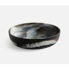 Hugo Swirled Resin Serving Bowl