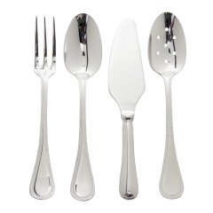 Le Perle Stainless Steel 4pc Hostess Set