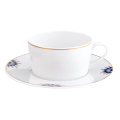 N°41 Noble Blue Tea cup & saucer