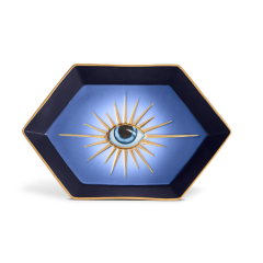 Blue Lito Hexagon Tray 