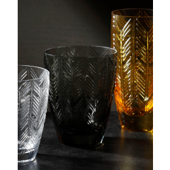 Zig Zag Water Glass, Set of 6