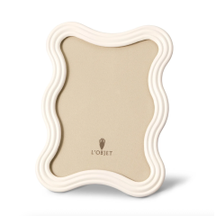 Ripple Frame - White Enamel - 5x7