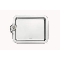 Anemone Silver-Plated Tray 